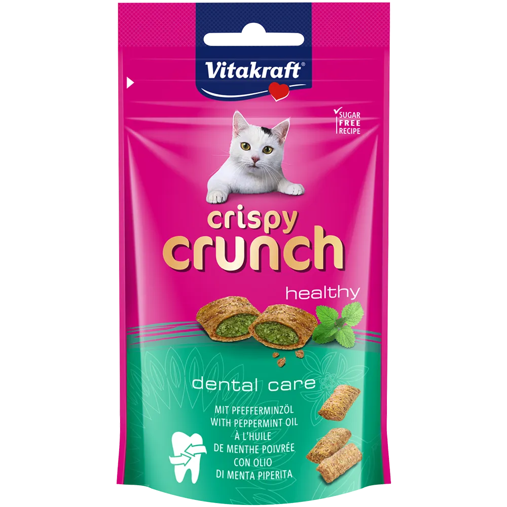 Vitakraft Cat Crispy Crunch with Peppermint 60g