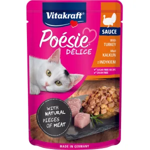 Vitakraft Cat Poesie Delice Sauce Turkey Breast 85g