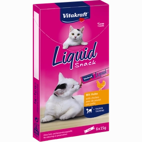 Vitakraft Liquid Snack with Chicken   Taurine 6pcs