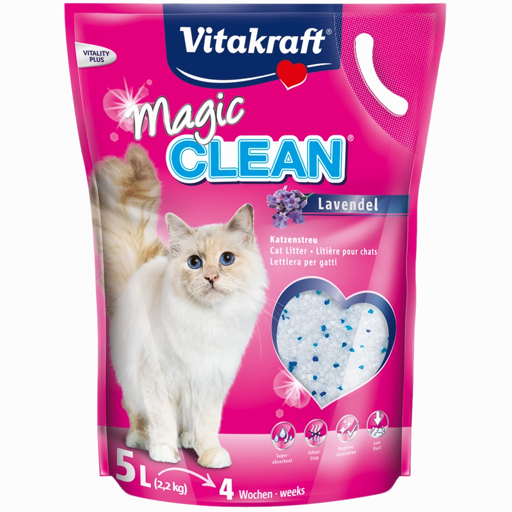 Vitakraft Magic Clean Cat Litter Lavender 5L