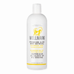 Wellmark Aloe & Oatmeal Shampoo & Conditioner for Dogs & Cats