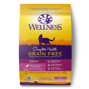 Wellness Cat Complete Health Grain Free Indoor Salmon & Herring Meal Recipe 11.5lb