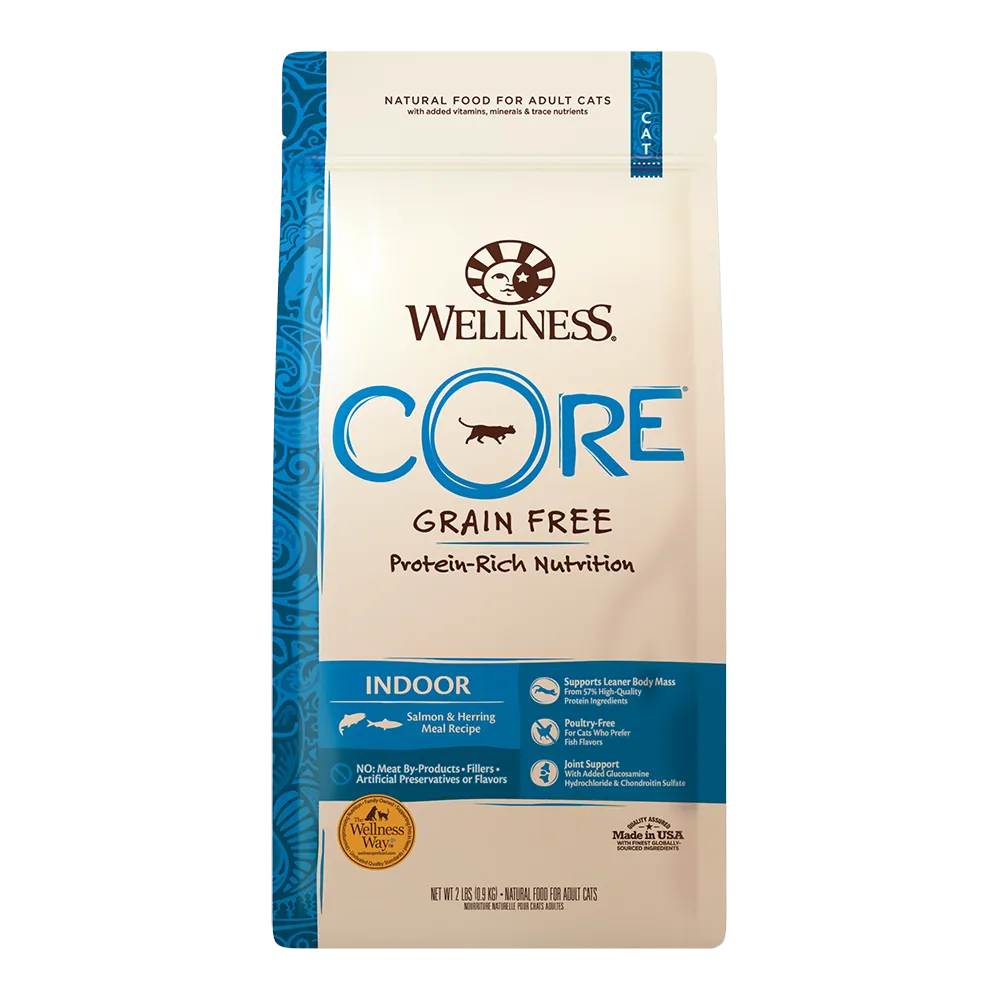 Wellness Cat Core Indoor - Salmon & Herring 2lb