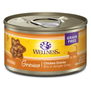 Wellness Cat Gravies Chicken Entree 3oz (EXPIRY 02 DEC 2025)