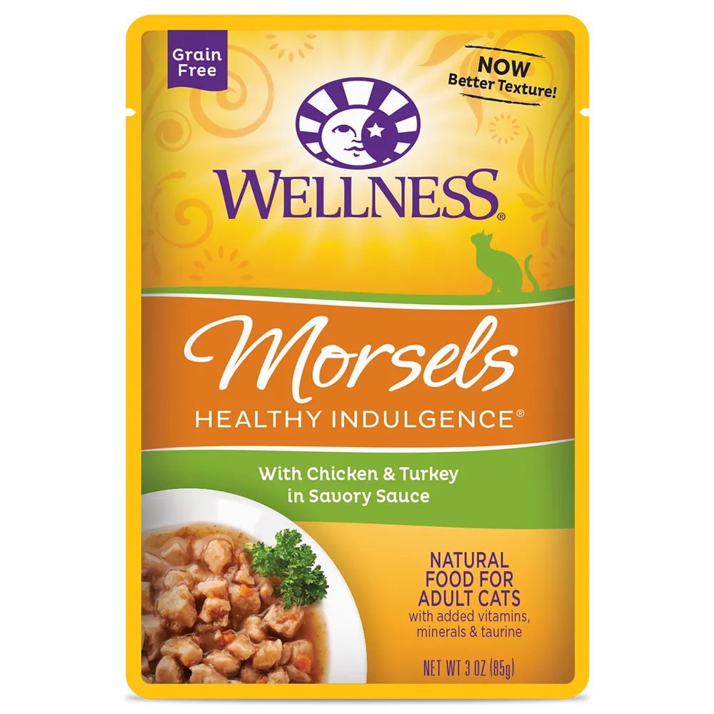Wellness Cat Healthy Indulgence Morsels - Chicken & Turkey 3oz