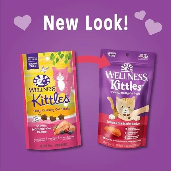Wellness Kittles Salmon & Cranberries Cat Treats
