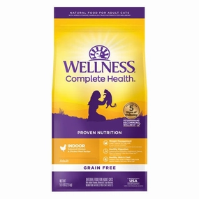 Wellness Complete Health Grain Free Indoor Deboned Chicken Dry Cat Food