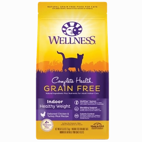 Wellness Complete Health Grain Free Indoor Healthy Weight Dry Cat Food
