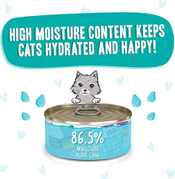 Weruva BFF OMG Chicken Turkey QT Patootie Canned Cat Food