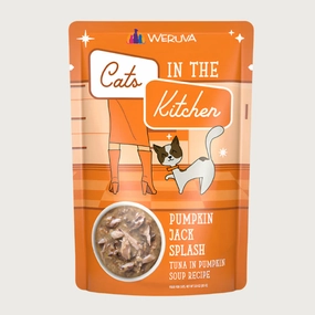 WERUVA Cats in the Kitchen Pumpkin Jack Splash Wet Food for Cats