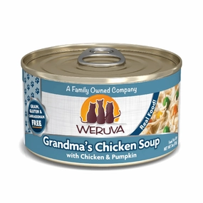 Weruva Grandma's Chicken Soup with Chicken & Pumpkin Canned Cat Food, 3oz