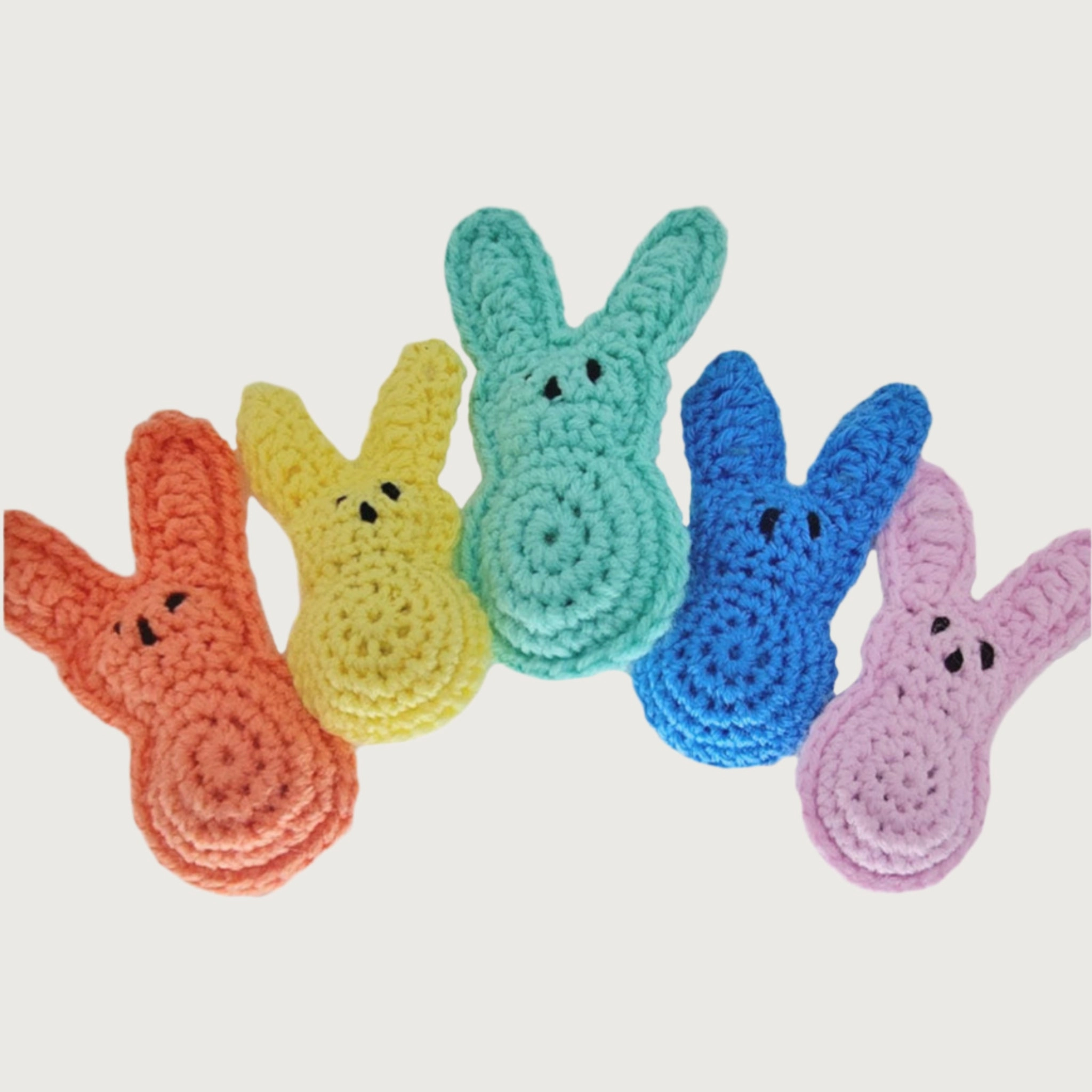 WET NOSE Crocheted Bunny Cat Toy
