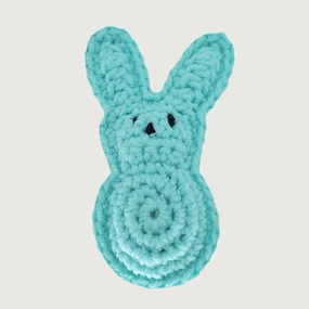 WET NOSE Crocheted Bunny Cat Toy