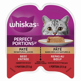 Whiskas Perfect Portions Beef Pt Wet Cat Food