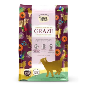 Wishbone Cat Graze Beef & Lamb Grain Free 4lb