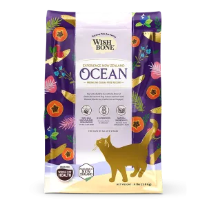 Wishbone Cat Ocean King Salmon Grain Free 4lb