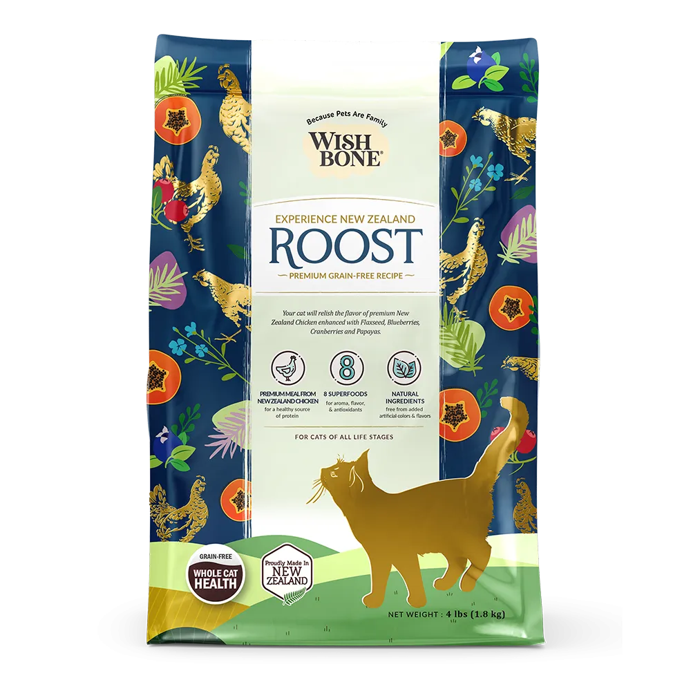 Wishbone Cat Roost Chicken Grain Free 4lb