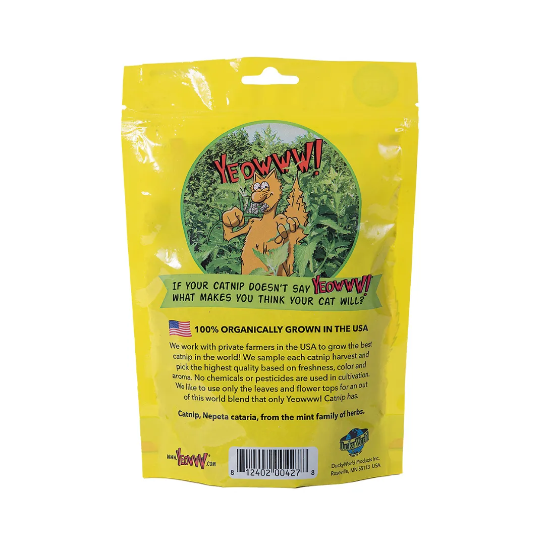 Yeowww! Organic Catnip Pouch 2oz