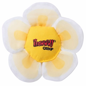 Yeowww! Catnip Daisy's Flower Tops White