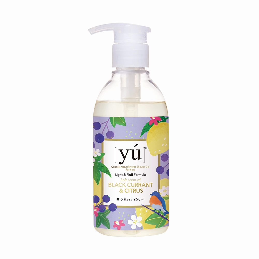 Yu Oriental Natural Herbs Shower Gel Blackcurrant & Citrus for Cats & Dogs 250ml
