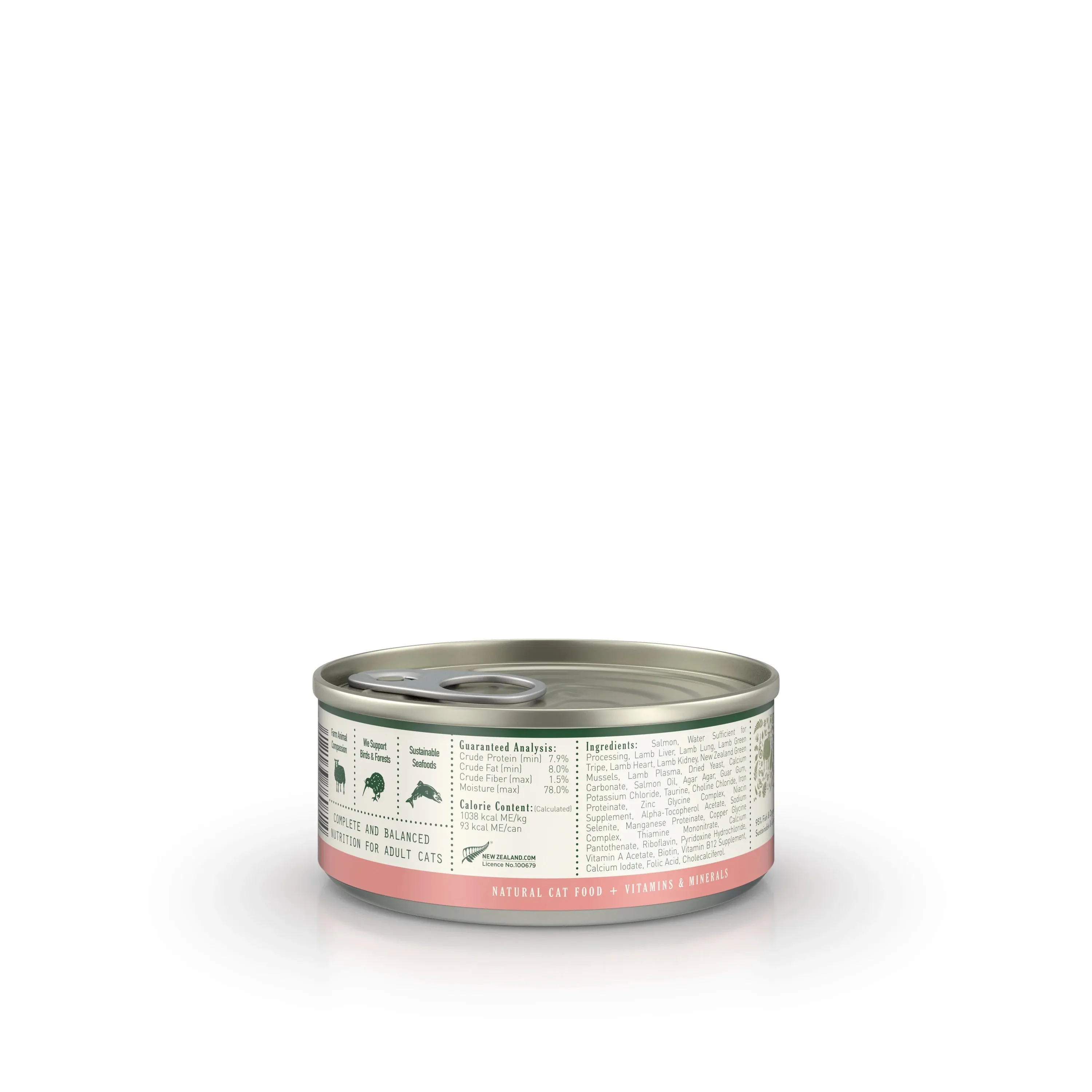 Zealandia Adult Cat Wet Food - Salmon Pate