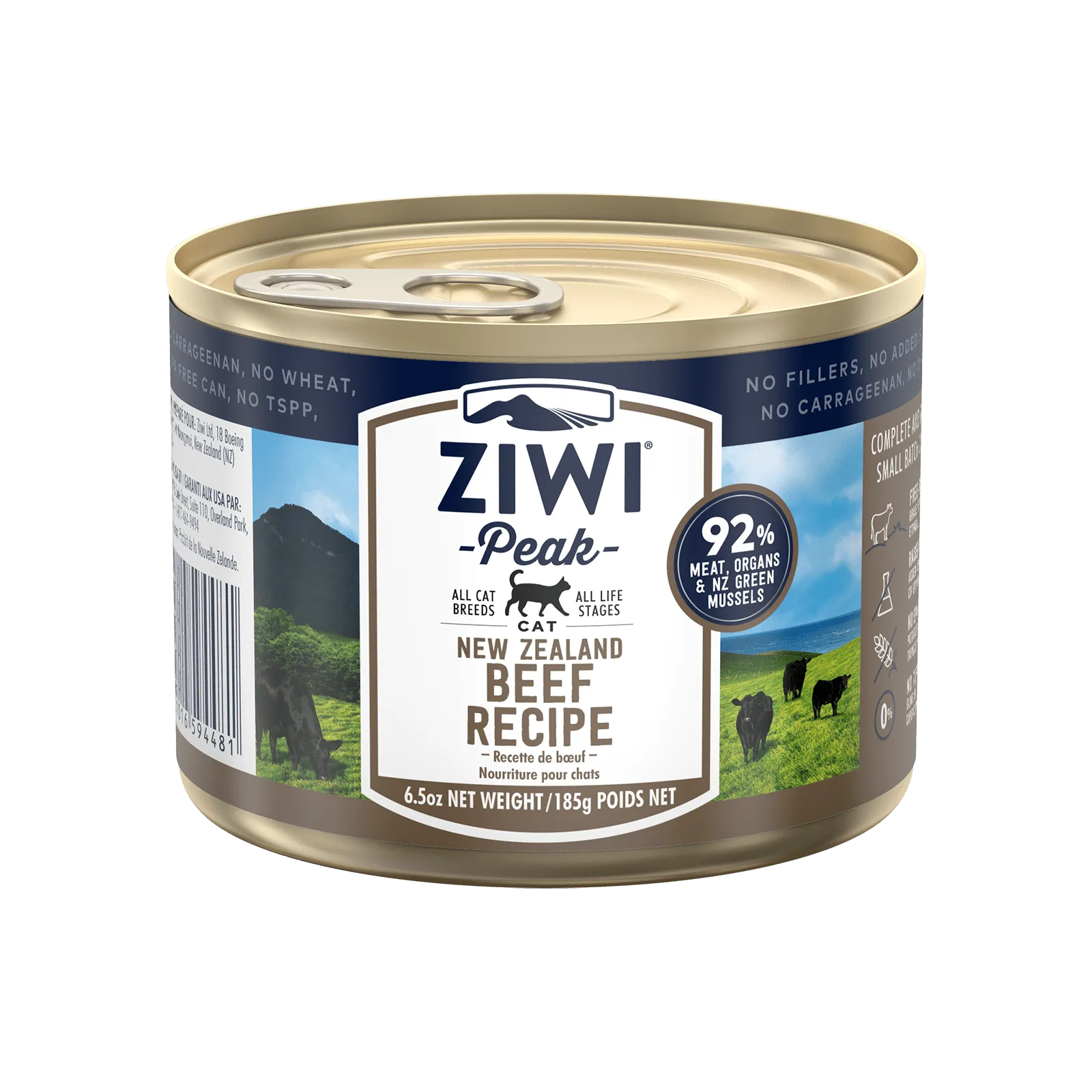 Ziwi Peak Cat Food Can Beef
