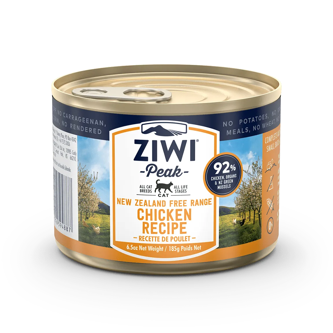 Ziwi Peak Cat Food Can Chicken