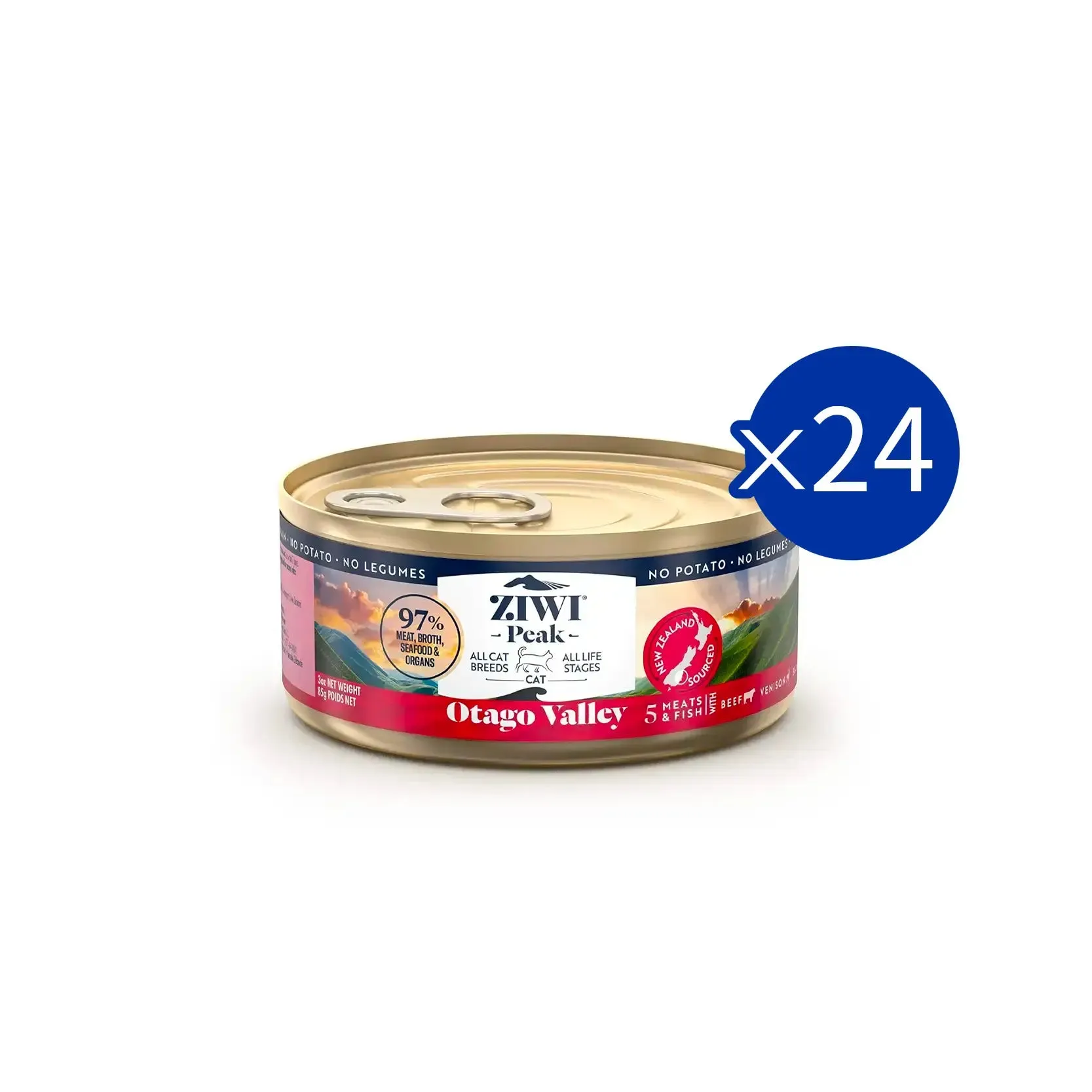 ZiwiPeak Moist Cat Food - Otago Valley Recipe